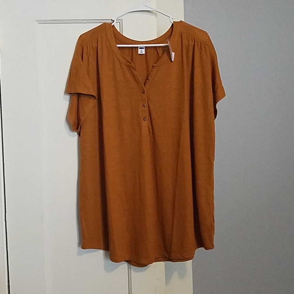 NWT Old Navy Linen Blend Dolman Sleeve Top